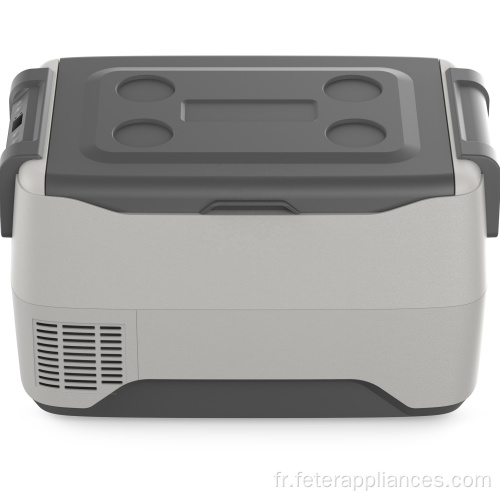 Mini congélateur DC/AC pour voiture avec refroidissement par compresseur pour conduite autonome en extérieur ou à la maison